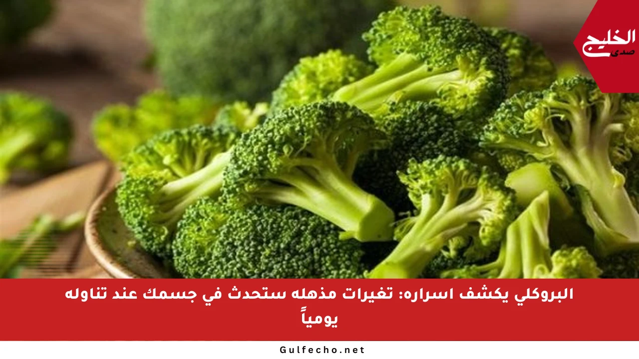 البروكلي يكشف أسراره: تغيرات مذهلة ستحدث في جسمك عند تناوله يومياً